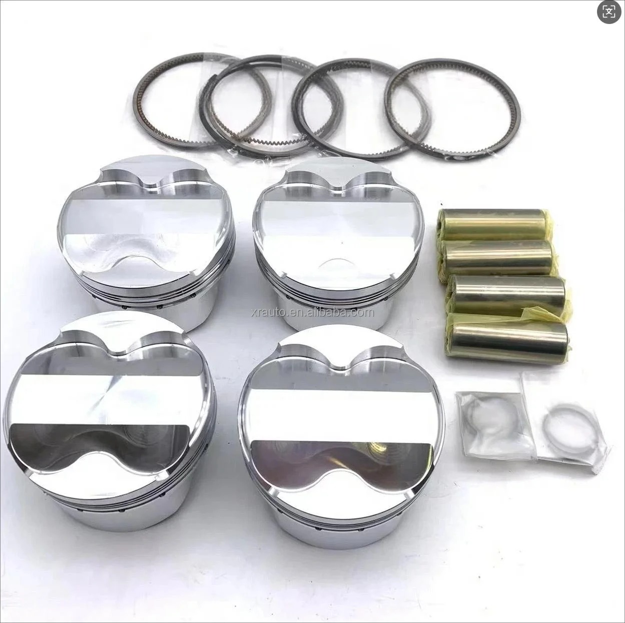 High-Power Output for  K24  K24A Engine Retrofit 4032 Forged Pistons and H Beam 4340 Forged Rods Set